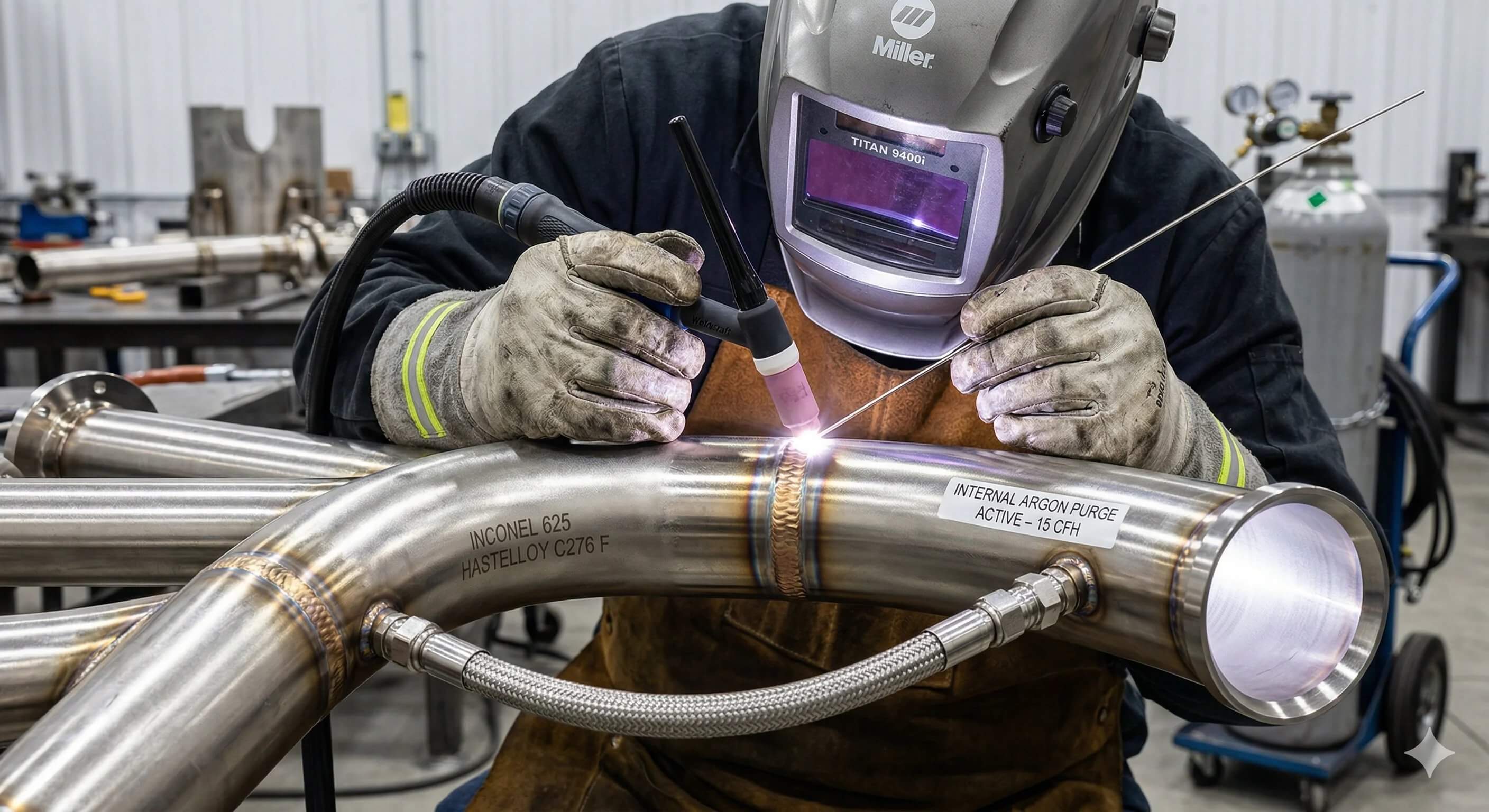 Inconel and exotic alloy welding